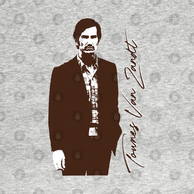 Townes Van Zandt by DankFutura